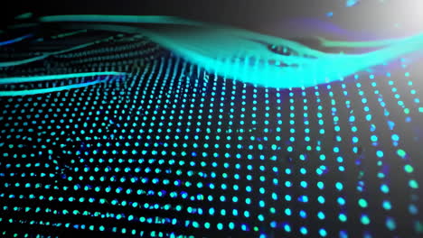 abstract futuristic digital art background