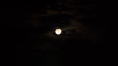 night sky with full moon