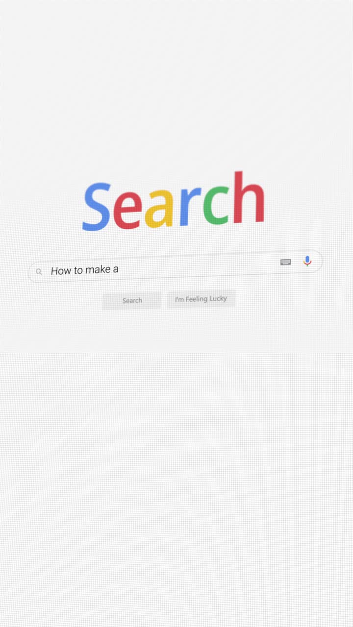 Video verticale della ricerca di Come fare un su un browser Internet