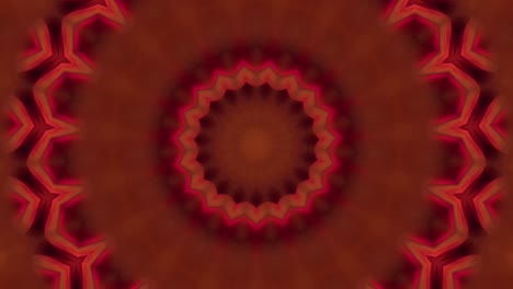 el fondo abstracto de 4k, el bucle de fantasía en movimiento dinámico, el caleidoscopio.