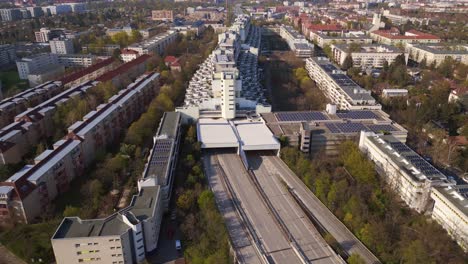 empty-freeway-goes-through-tunnel-house