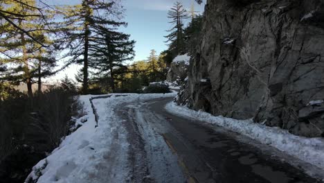 volando sobre la autopista angeles crest