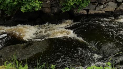 close up of water from a stream