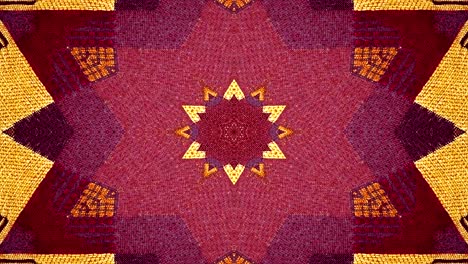 abstrakcyjny kaleidoskop