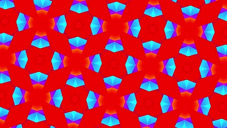 caleidoscopio efecto geométrico abstracto fondo