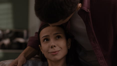 couple in an intimate moment