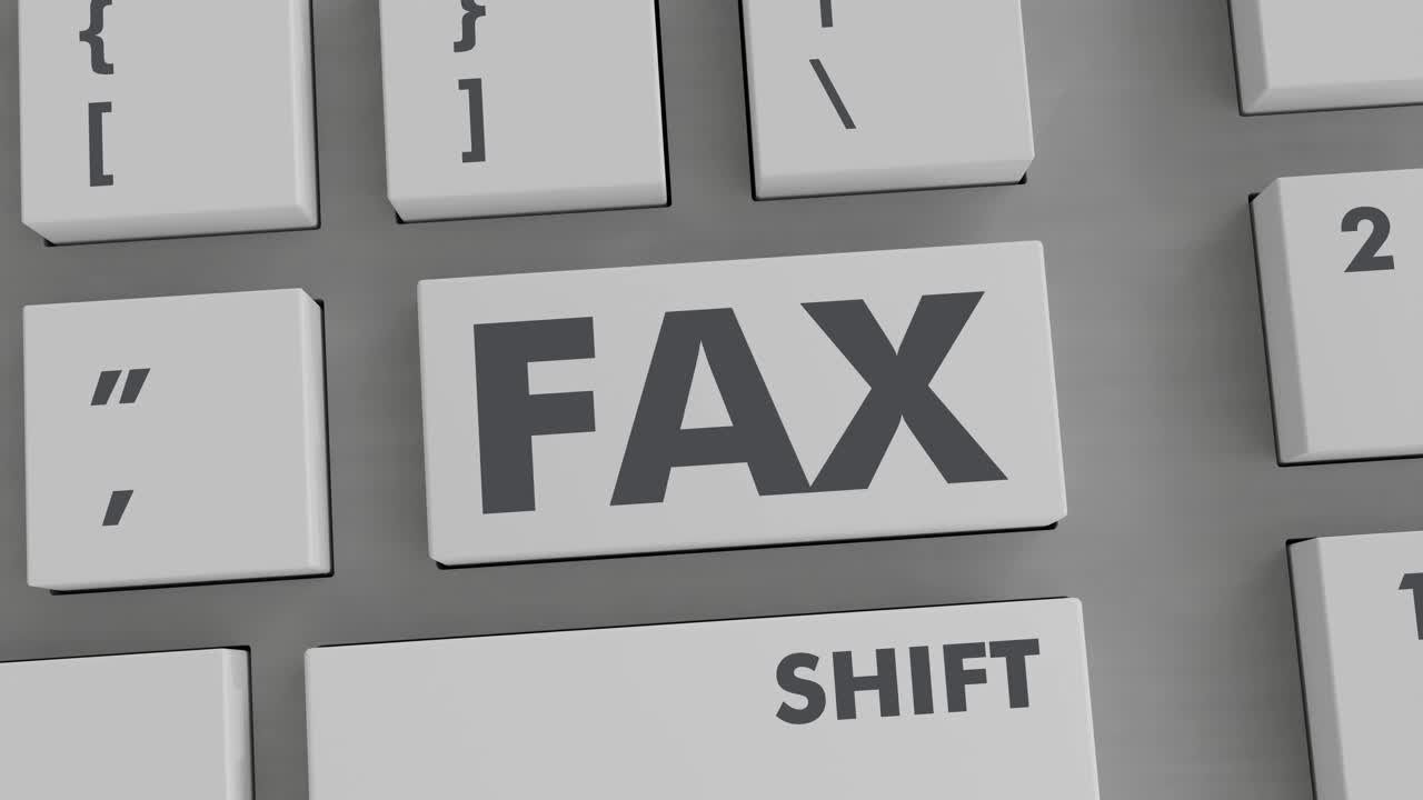 FAX BUTTON PRESSING ON KEYBOARD
