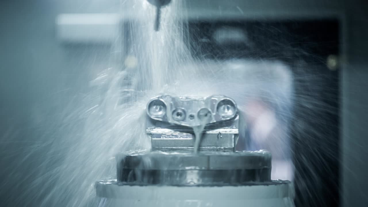 Metalworking CNC milling machine.