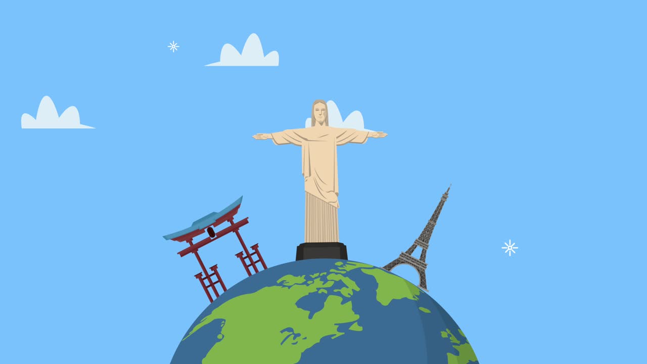 путешествие во времени с планетой земля и достопримечательностями