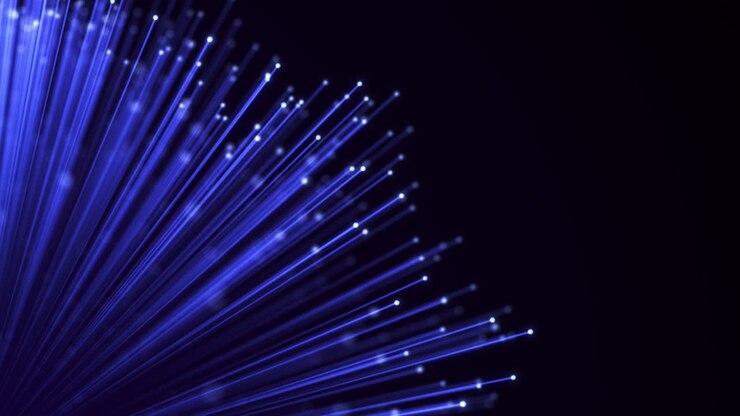 Optical Fiber Close-up