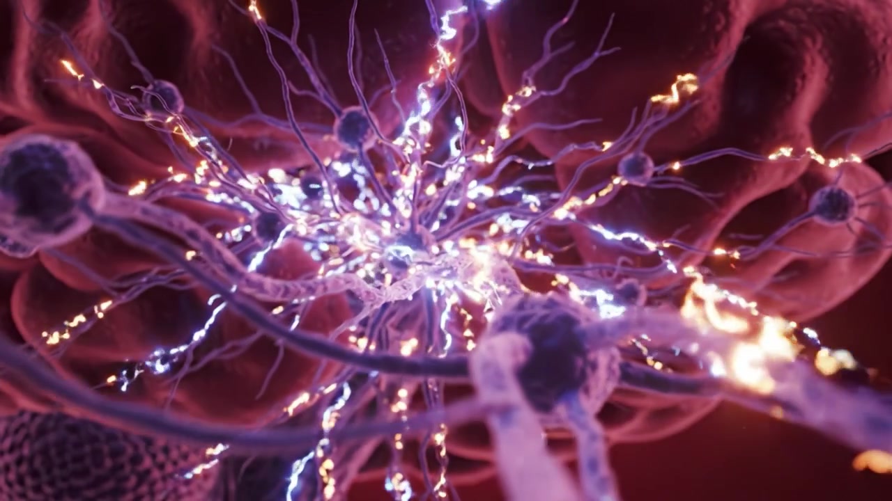 Exploring the Complexity of Neural Networks in the Human Brain: A Visual Journey Through Neurons and Synapses