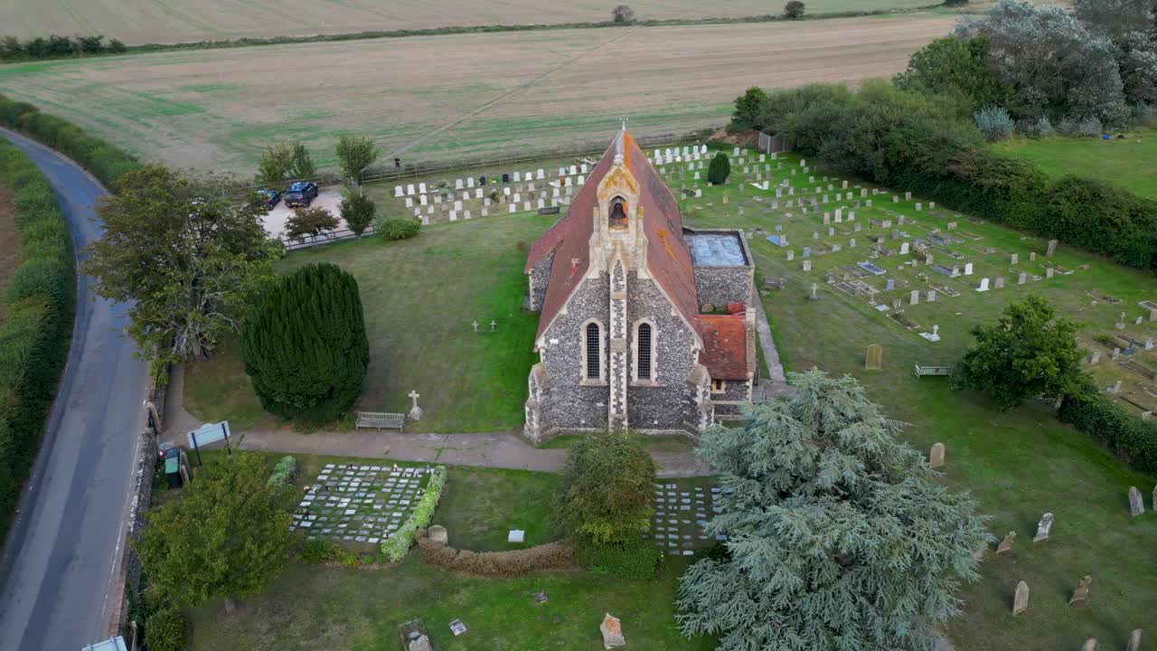 세인트 의 교회 의 종탑 전망