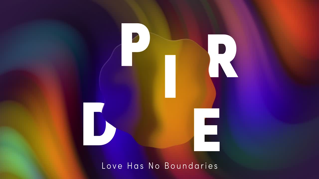 다채로운 모션 그라디엔트 배경의 클로즈업