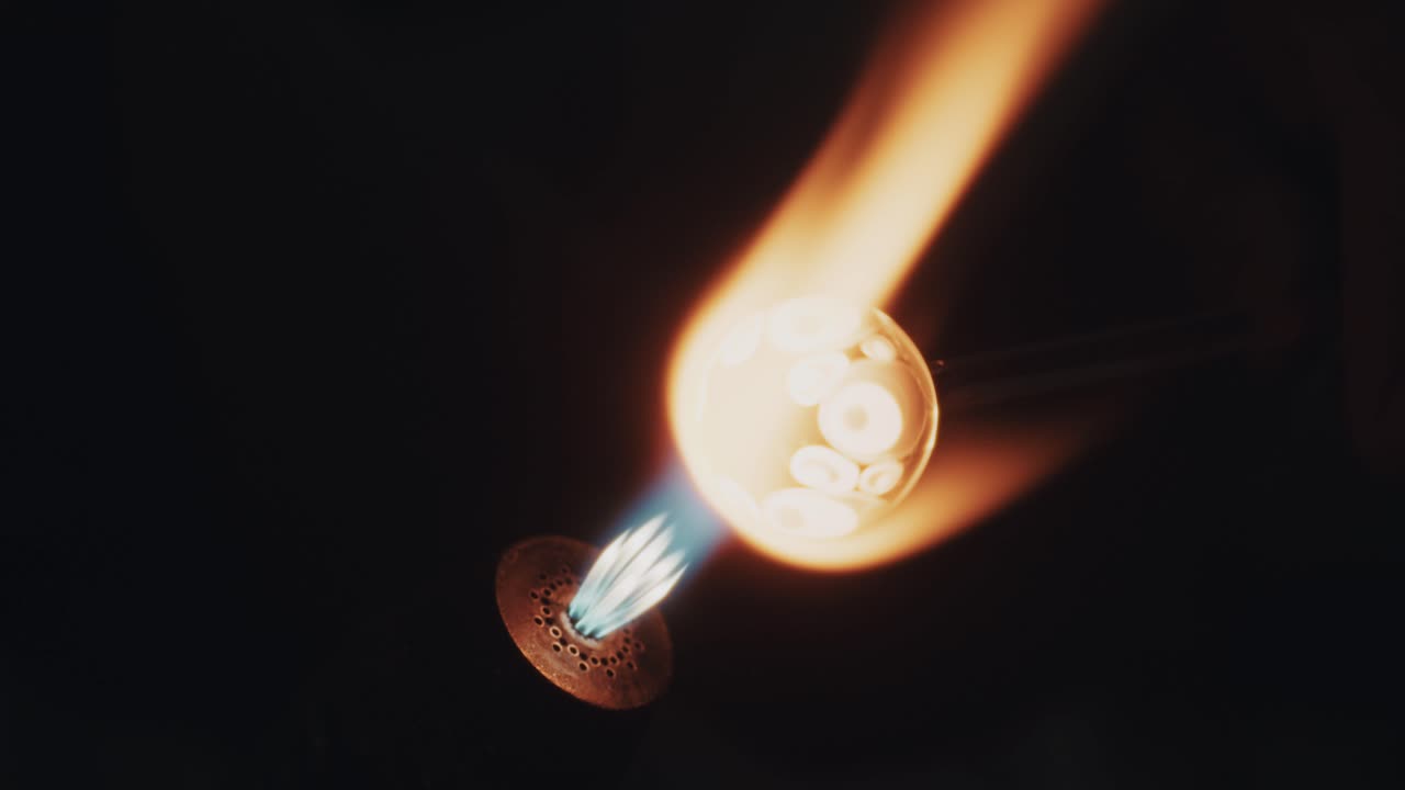 Glassblowing with a Blowtorch