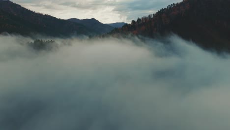 misty mountain valley