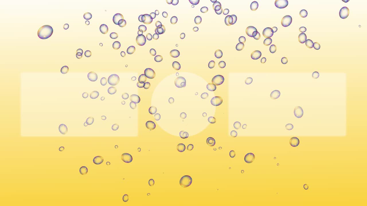 Bubble fancy end card ending screen motion graphics