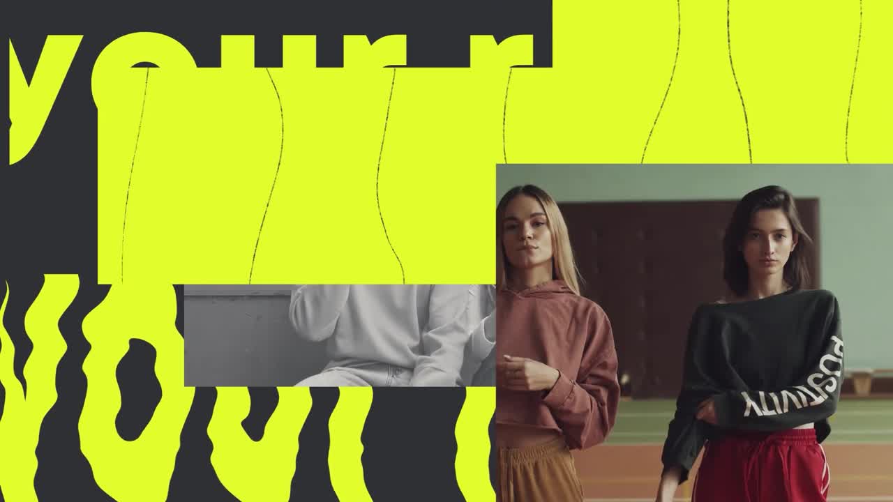 Giovani donne che mostrano moda moderna e stile individuale.