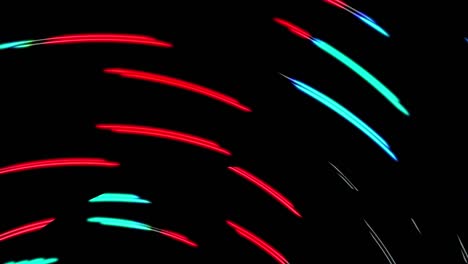 wavy colorful dash line motion background. abstract colorful neon glowing geometric dash line.