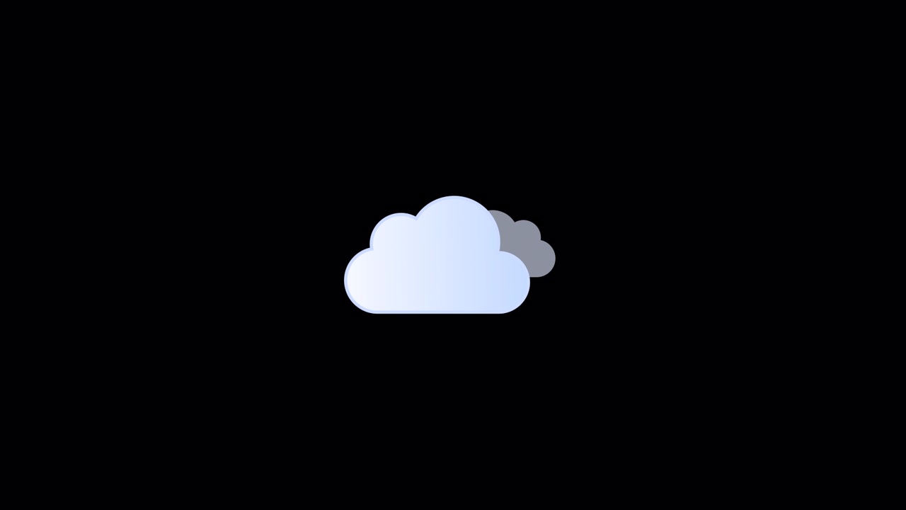 Over Cast Weather Animation