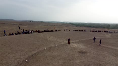 Experiencias-De-Los-Espectadores-En-El-Estadio-De-Críquet-Del-Pueblo-De-Haskamena.