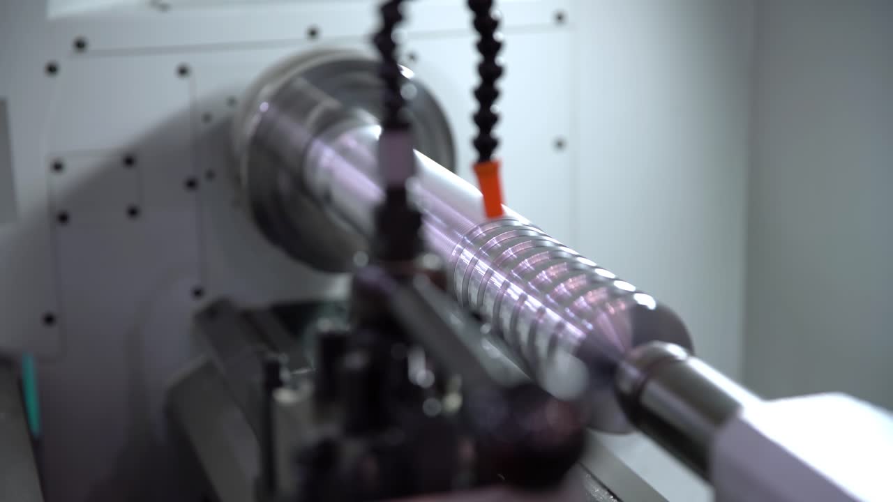 máquina de fresado cnc para el trabajo de metales.