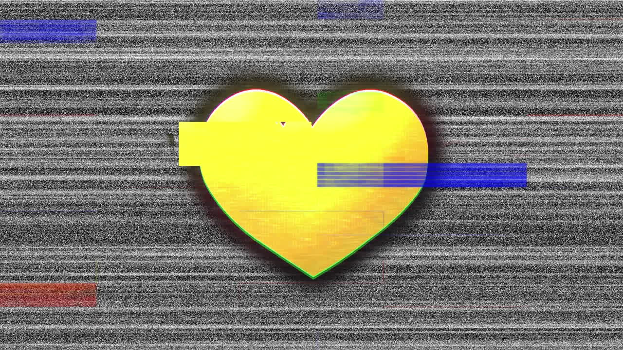 이모티콘 깨진 심장