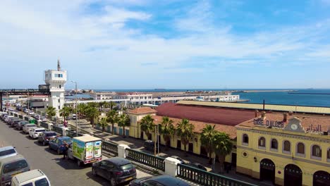 magnificent view of the seafront of the capital algiers