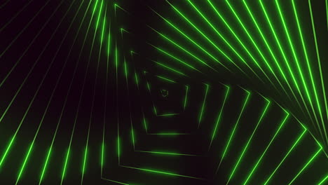 dynamic black and green diagonal stripes on dark background