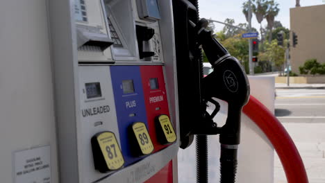 Gas-Pump-with-Gas-Pump-Buttons-and-Screen