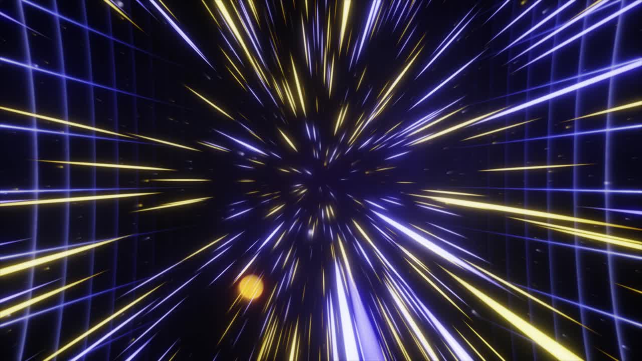 하이퍼스페이스 터널 시각 효과