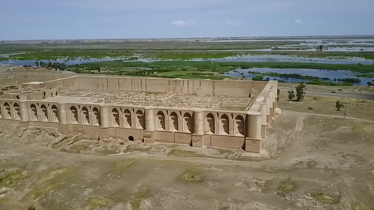 Premium stock video - Aerial footage of malwiya mosque in samarra iraq ...