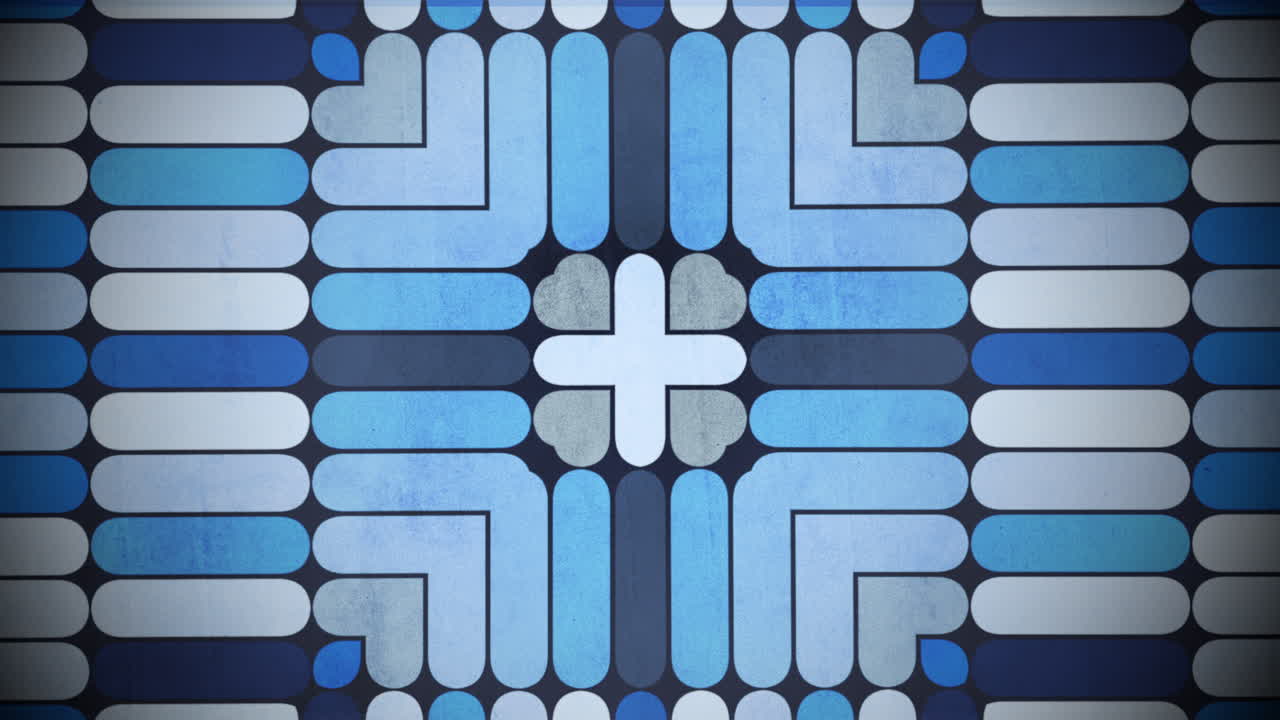 movimiento colorido forma geométrica patrón 12