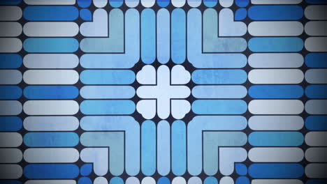 Motion colorful geometric shape pattern 12