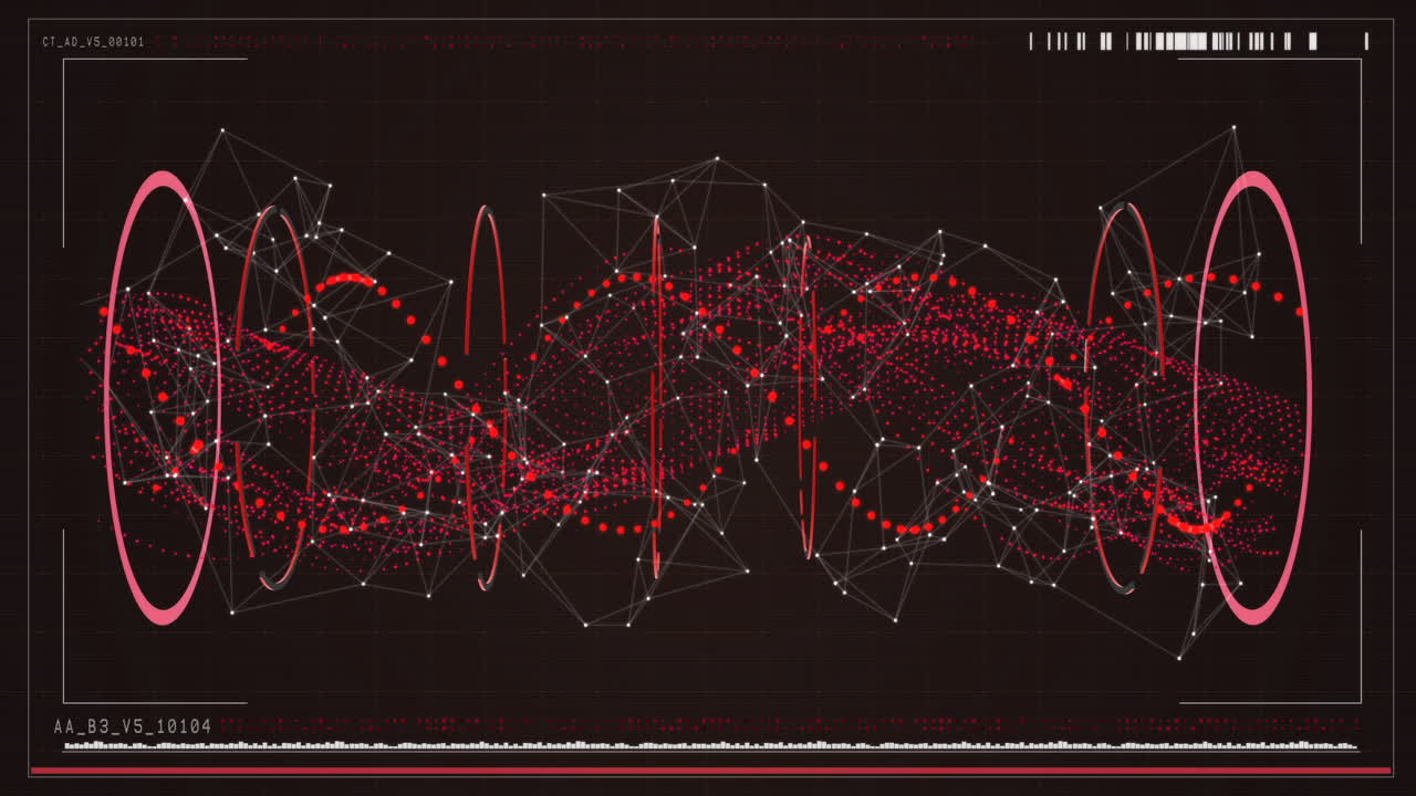 Digitally generated dna structure