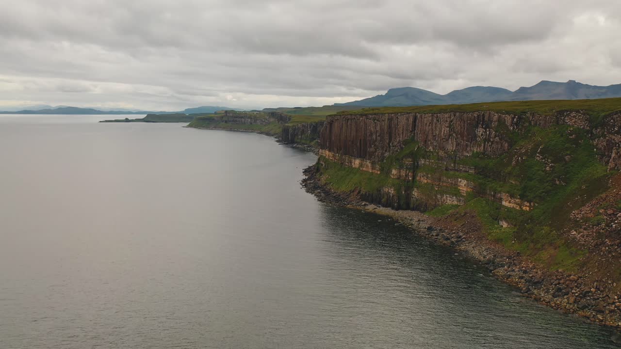 스카이 섬, 스코틀랜드의 킬트 록의 항공기