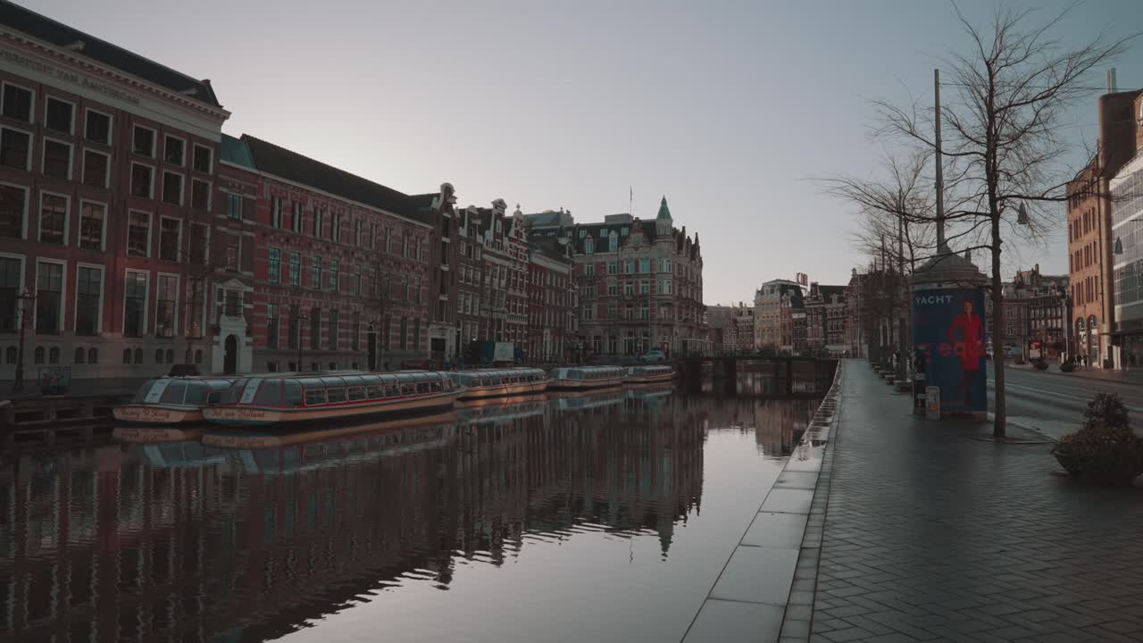 Amsterdam Canal Cityscape