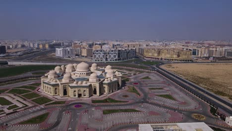 4kaerial shot sharjah