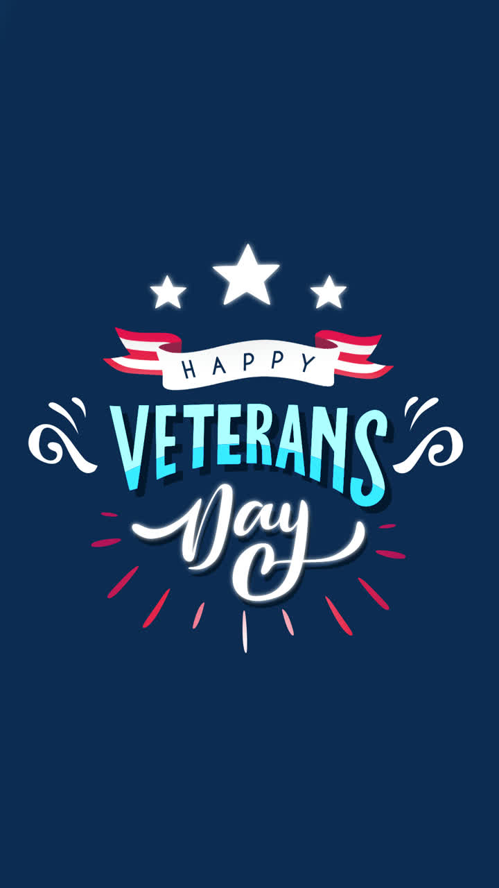 flt 디자인으로 현대 참전용사 날 작곡의 애니메이션