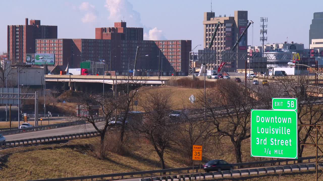 고속도로 십자형 루이빌 켄터키