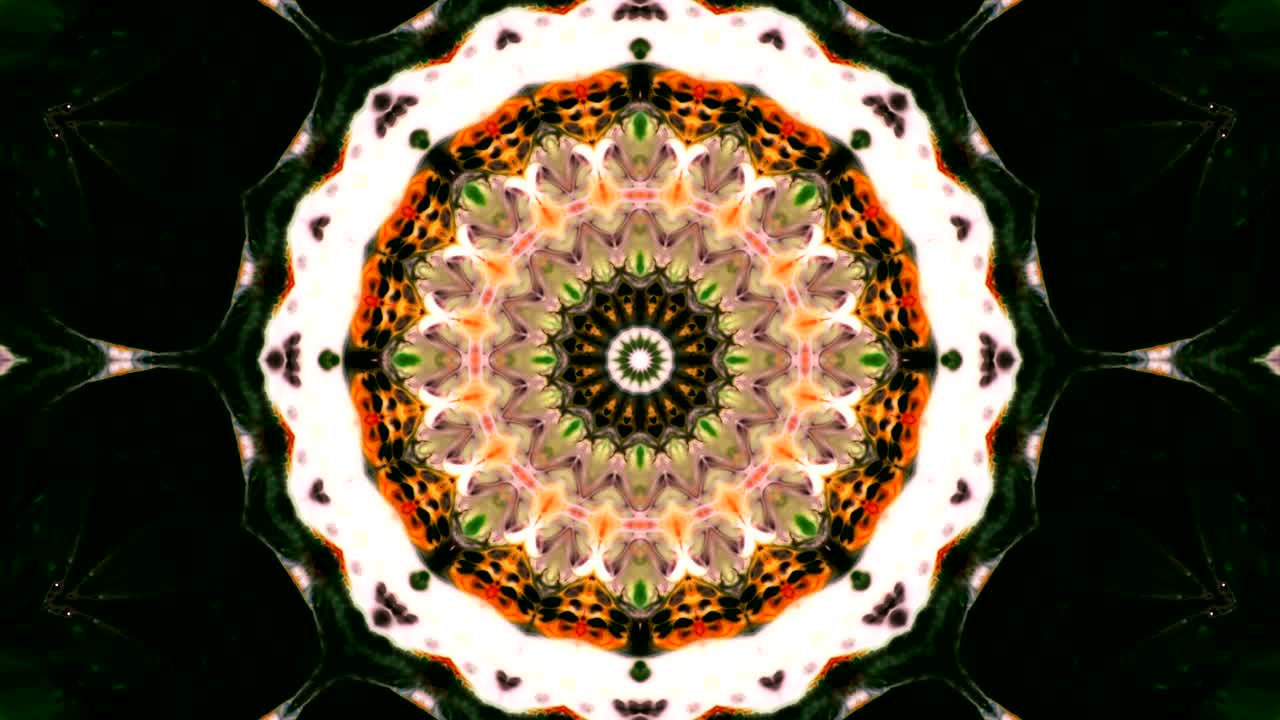 Movimento astratto di sfondo caleidoscopico colorato