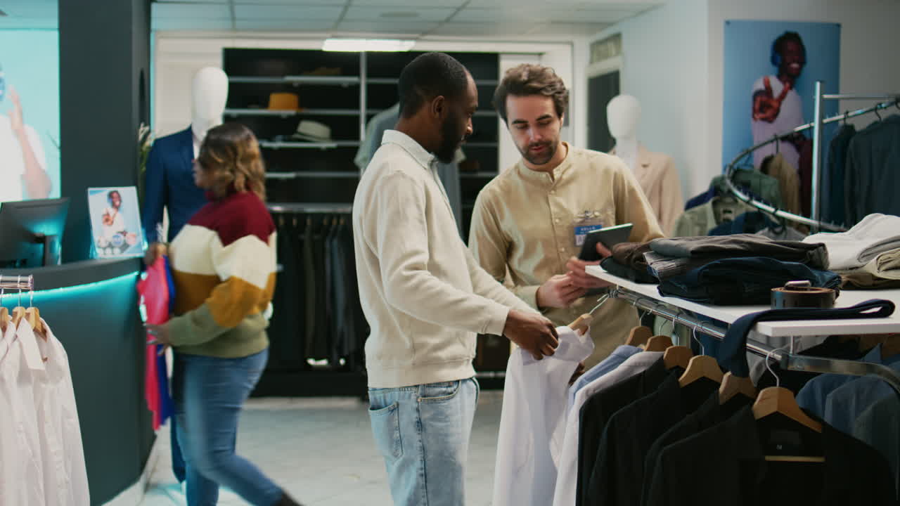 Clothing Store Scene