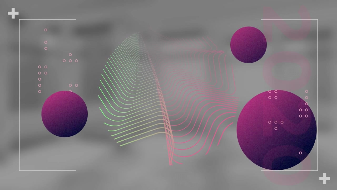Animation of globe with network of connections over basketball players
