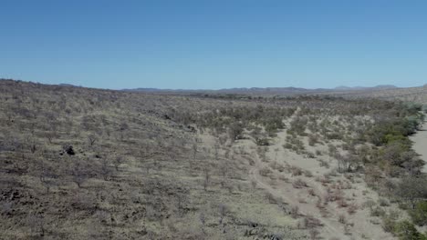 kaokoland or kaokoveld in northern namibia, africa