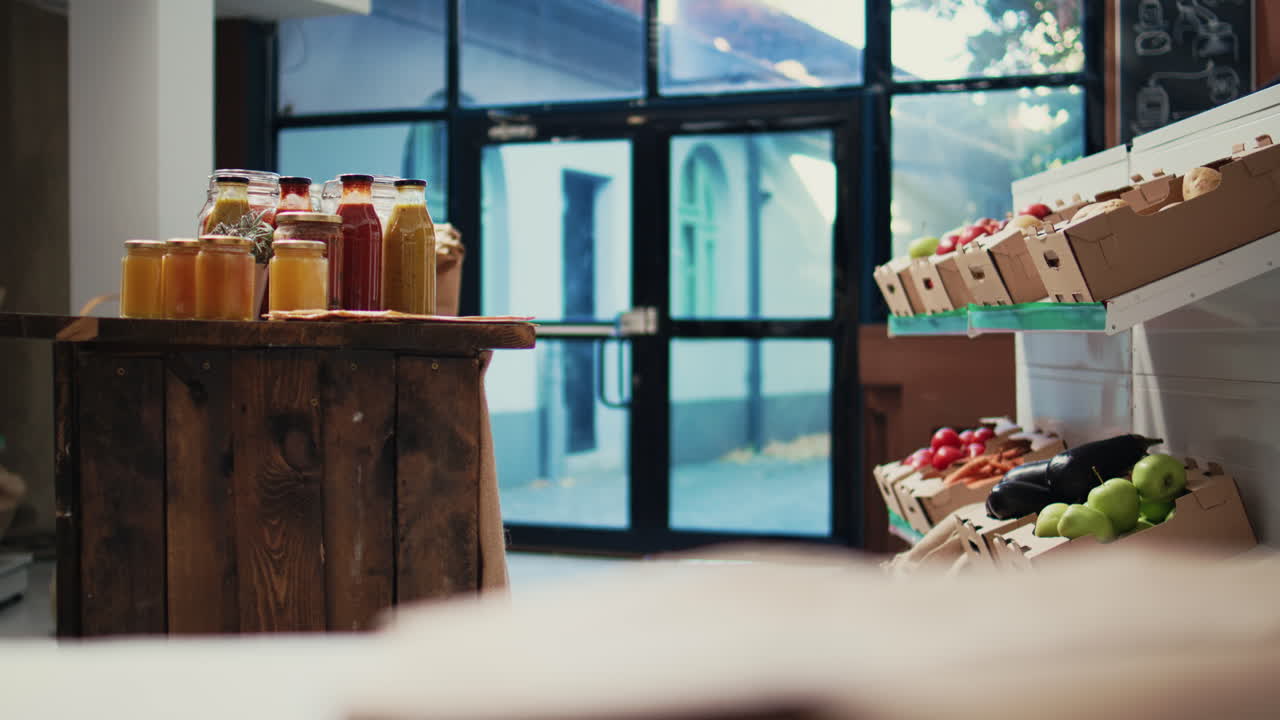 낮은 탄소 발자국 환경 친화적 인 농부 시장 사업