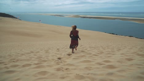 Berühmte-Dune-Du-Pilat-In-Der-Nähe-Von-Bordeaux,-Frankreich