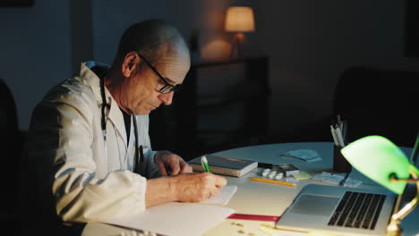 doctor prescribes medicines