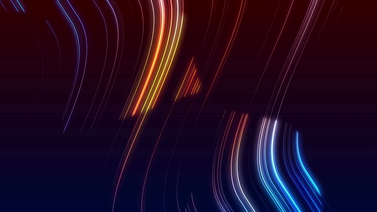 Abstract Glowing Background Loop