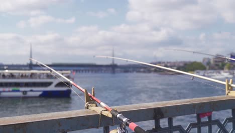 Fishing-rods-in-the-sea.