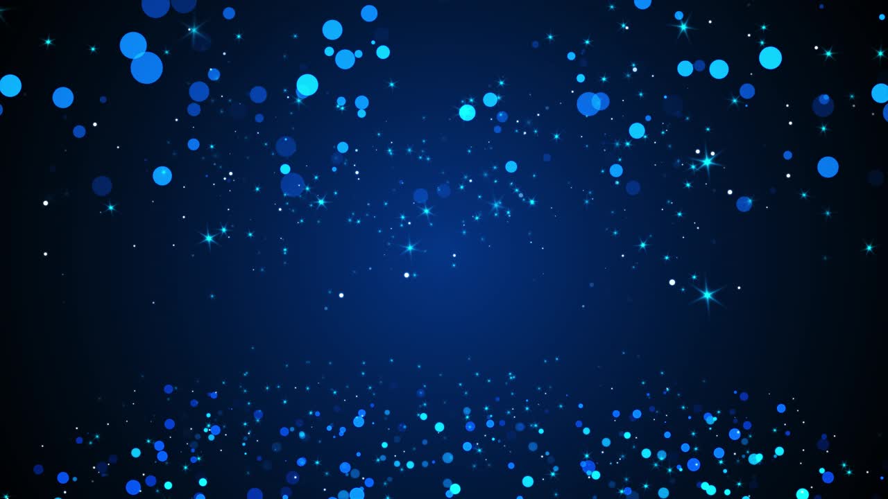 Digital technology network cyberspace luxury particle light glitter concept animation business