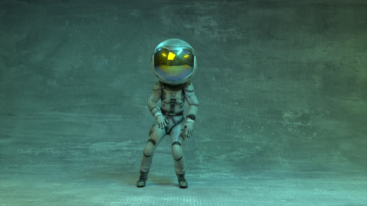 Dancing Astronaut Character